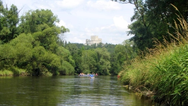 The river Otava The river Otava
