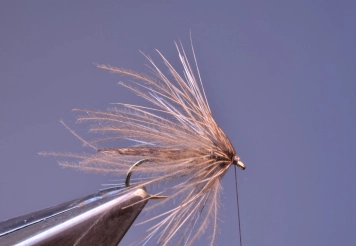 Step 13 - trimmed and ready for a whip finish Step 13 - trimmed and ready for a whip finish