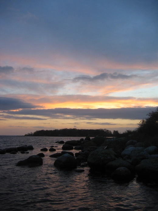 The sun sets The sun sets