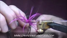 Video thumb for Pink Spade Tube Fly