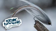 Video thumb for Grey & White Easy Cast Pike Fly