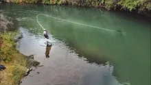 Video thumb for Fishing the best trout water I have ever seen