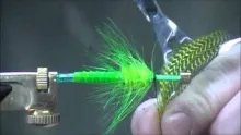 Video thumb for Chartreuse Lazer Flex Tube Fly