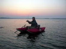 User submitted picture: Ole Jacobsen casting his ...