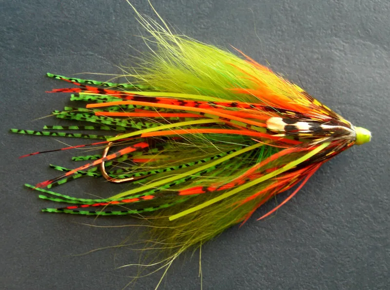 Squidlegs - Another steelhead fly in the Intruder tradition... and then some! From <a href=\"http://www.canadiantubeflies.com/\">Canadian Tube Flies</a>.
