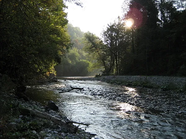 User submitted picture: Baca River early in the m...