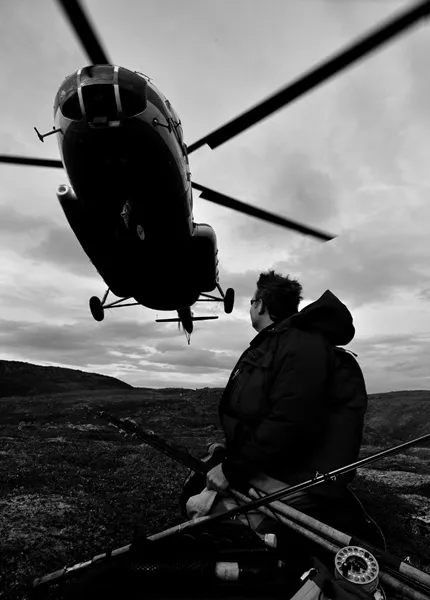 User submitted picture: Hellicopter landing on Li...